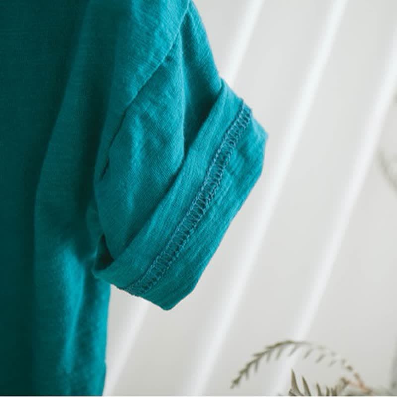 Baby Toddler Solid Color Base Layer T-Shirt - image 7
