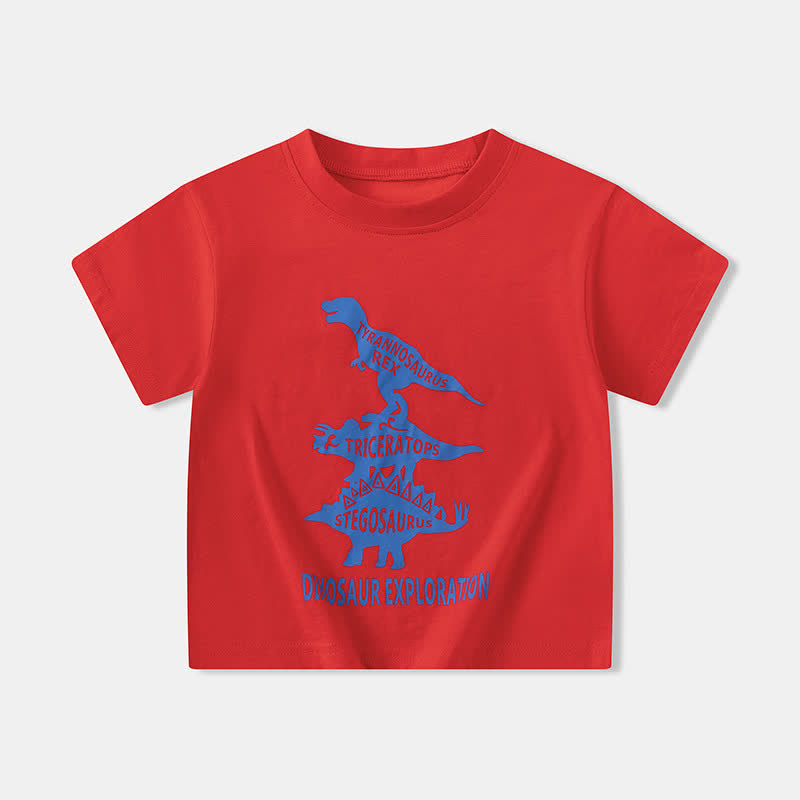 DINOSAUR EXPLORATION Kid Boy T-Shirt - Red - 10Y - image 8