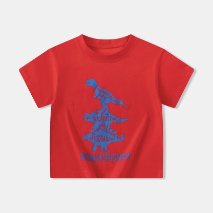 DINOSAUR EXPLORATION Kid Boy T-Shirt - Red - 10Y - image 8