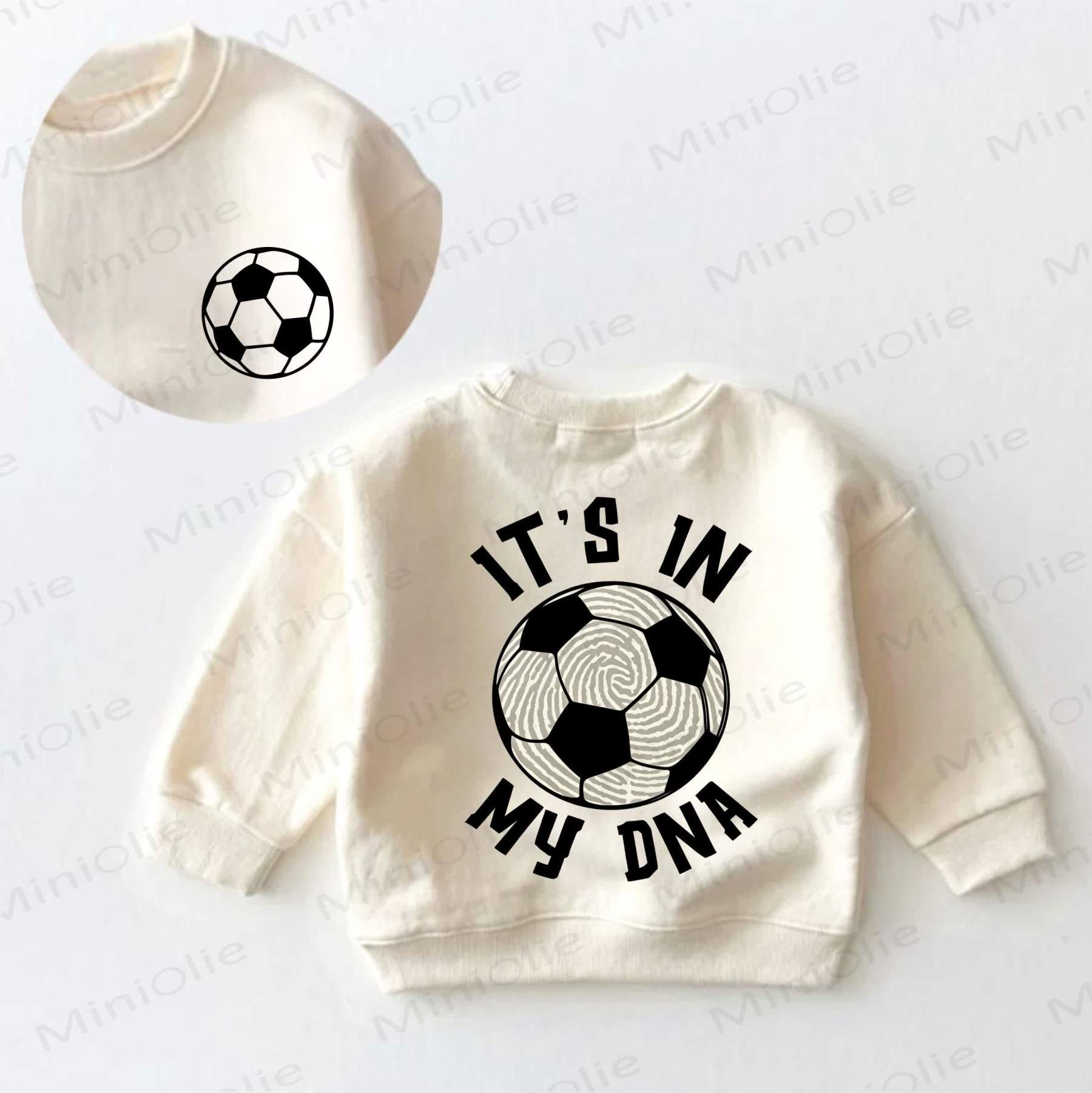 IT'S IN MY DNA Baby Toddler Sweatshirt - Cream - 3-5T - image 1