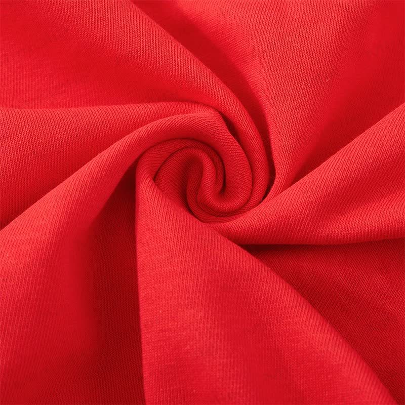 MY FIRST CHRISTMAS Baby Deer Red Bodysuit - image 4