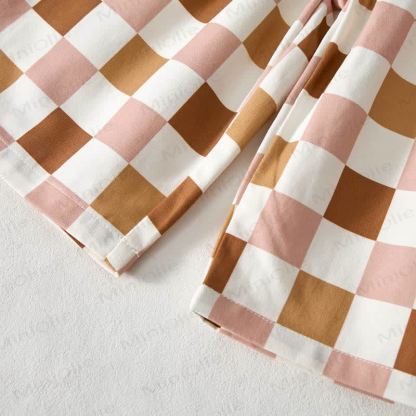 Baby Checkerboard Print Pants - image 8