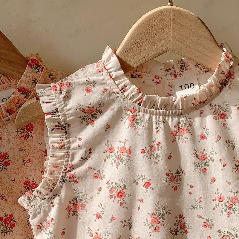 Kid Girl Roses Printed Tank Top - image 14