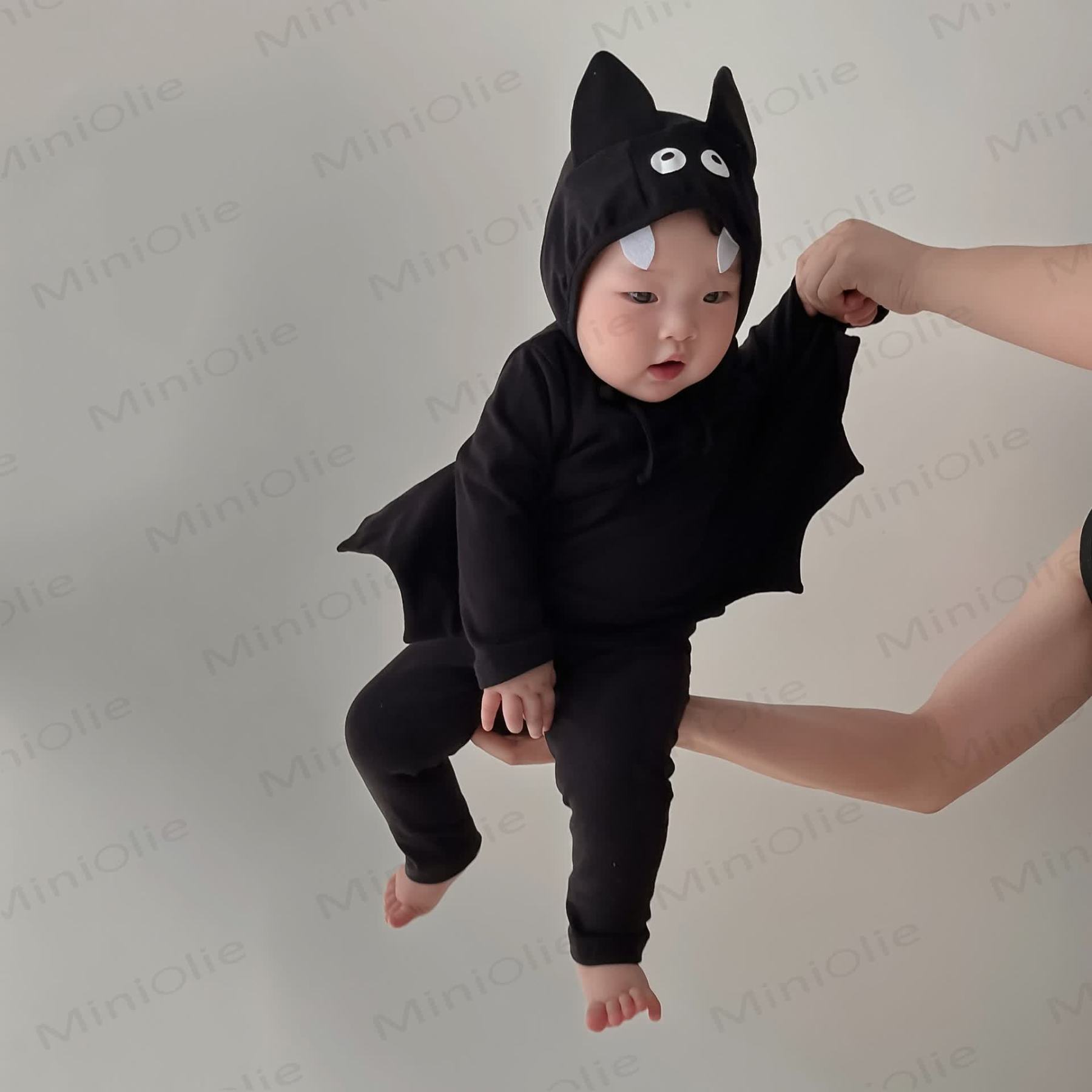 Baby Bat Cosplay 3 Pieces Set with Hat - image 3