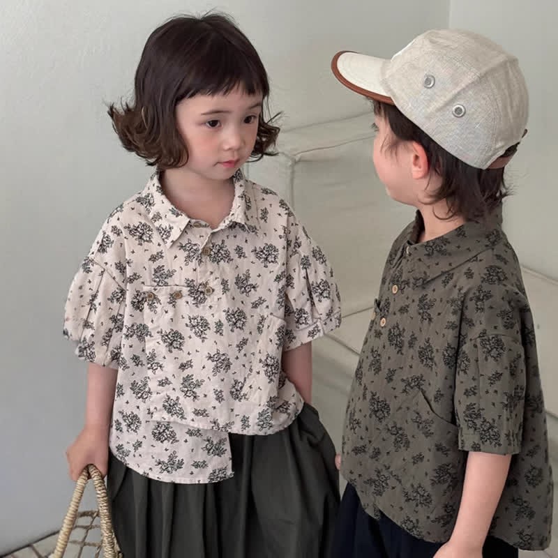 Toddler Floral Vintage Shirt - image 2
