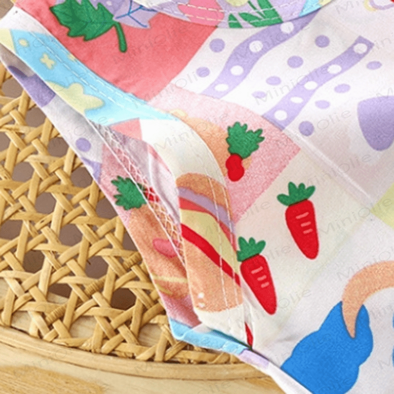 Baby Flower Rainbow Cactus Sleeveless Dress - image 11