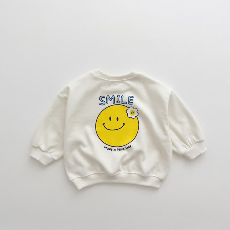 SMILE HAVE A NICE DAY Toddler Sweatshirt - image 7