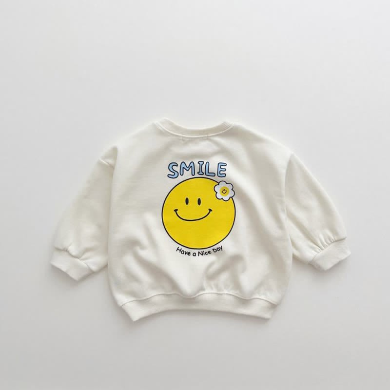 SMILE HAVE A NICE DAY Toddler Sweatshirt - image 7