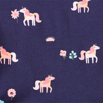 Toddler Dark Blue Unicorn Sun Dress - image 6