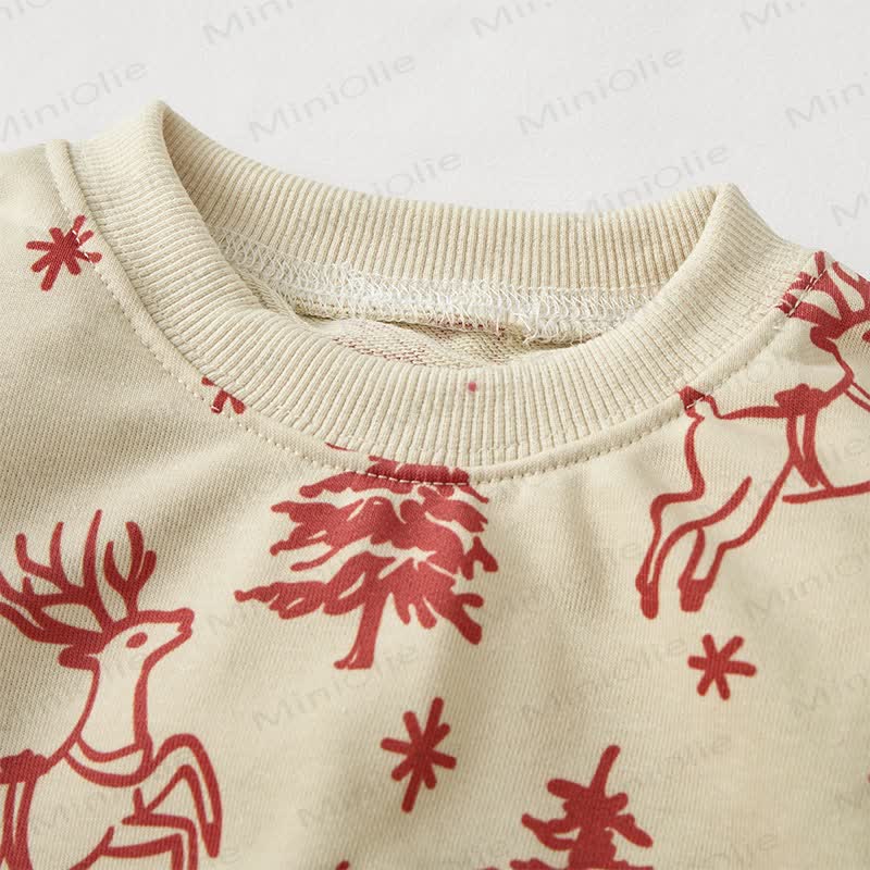 Baby Red Tree Beige 2-piece Set - image 4