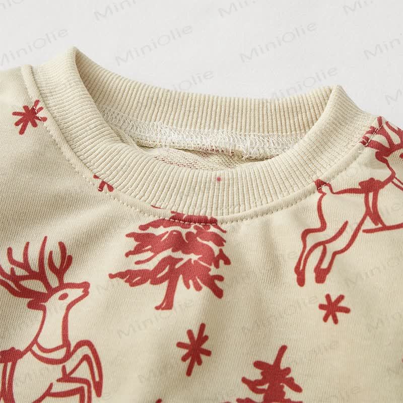 Baby Red Tree Beige 2-piece Set - image 4