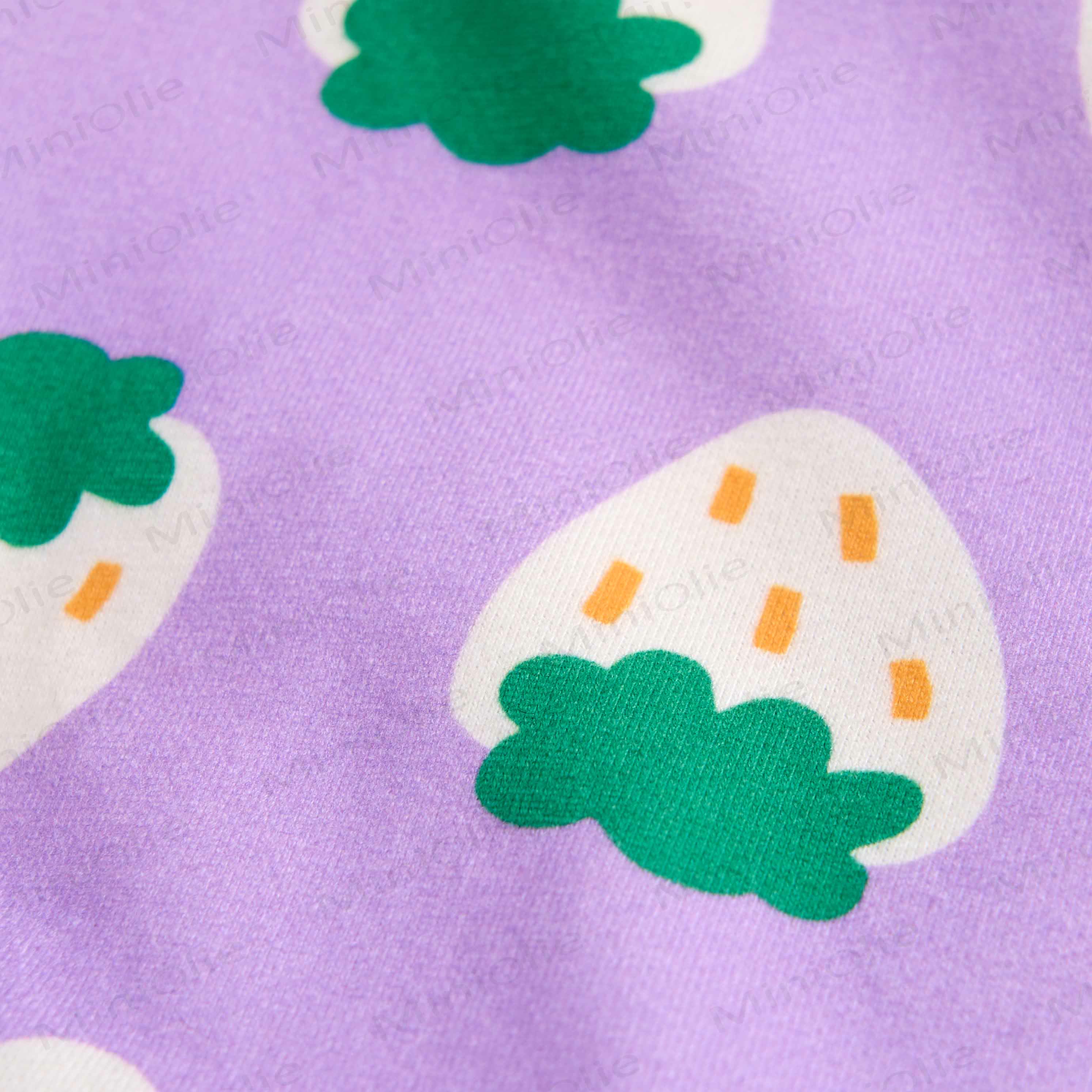 Baby White Strawberry 2-piece Purple Set - image 5