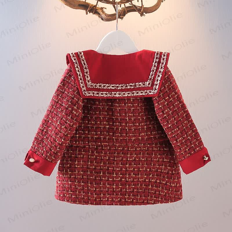 Baby Toddler Bow Sweet Red Set - image 2