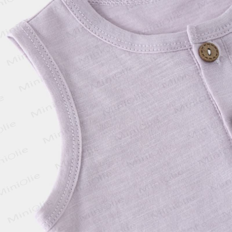 Baby Toddler Animal Applique Sleeveless Top and Shorts 2-piece Set - image 8