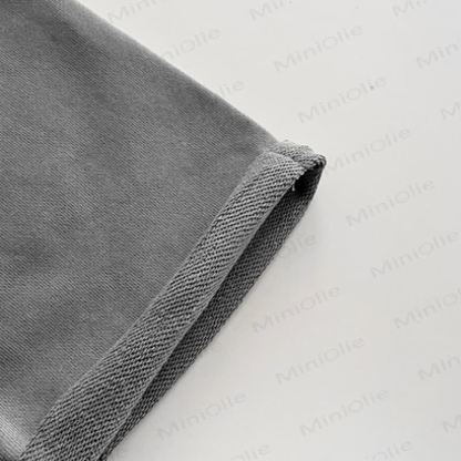 Baby Toddler Solid Color/Striped Rolled Hem Lounge Pants - image 10