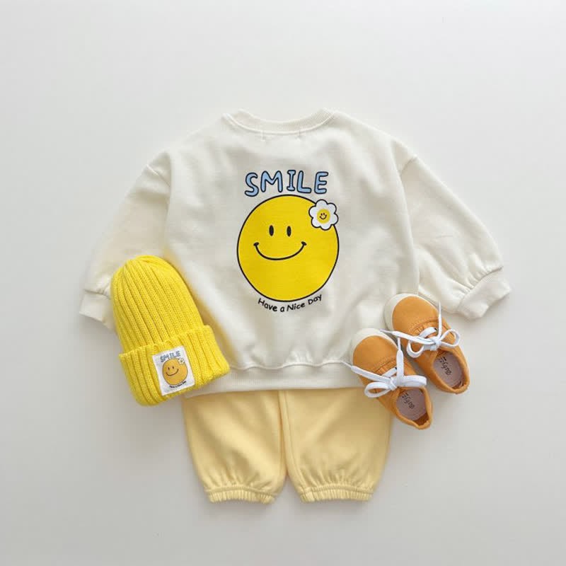 SMILE HAVE A NICE DAY Toddler Sweatshirt - image 8