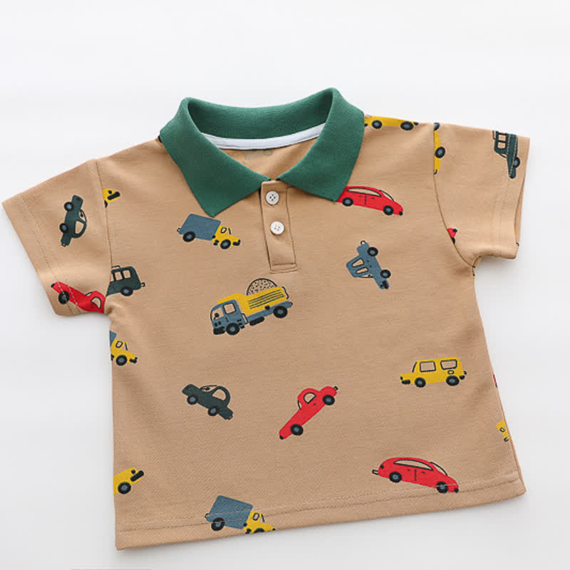 Baby 2-Piece Polo Vehicle Denim Set - image 24