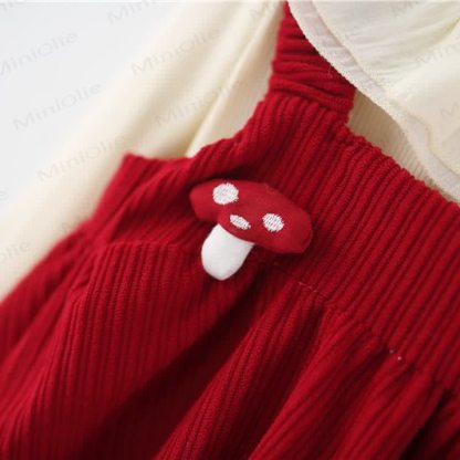 Baby Mushroom Dress and Top 2-Piece Set - image 11