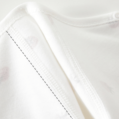 NICE HAPPY LOVELY Baby Fruits Kimono Romper with Bib - image 10