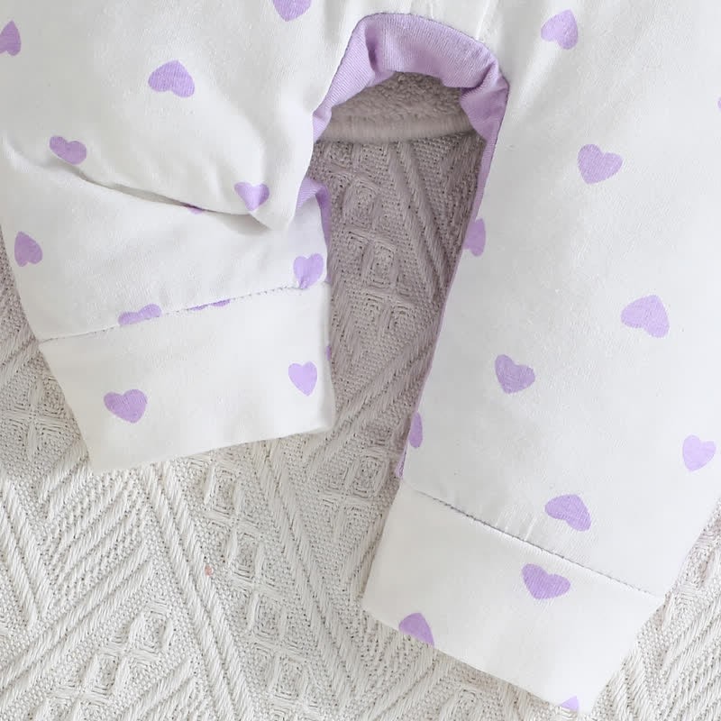 Baby Girl Bow Love Heart Romper with Headband - image 21