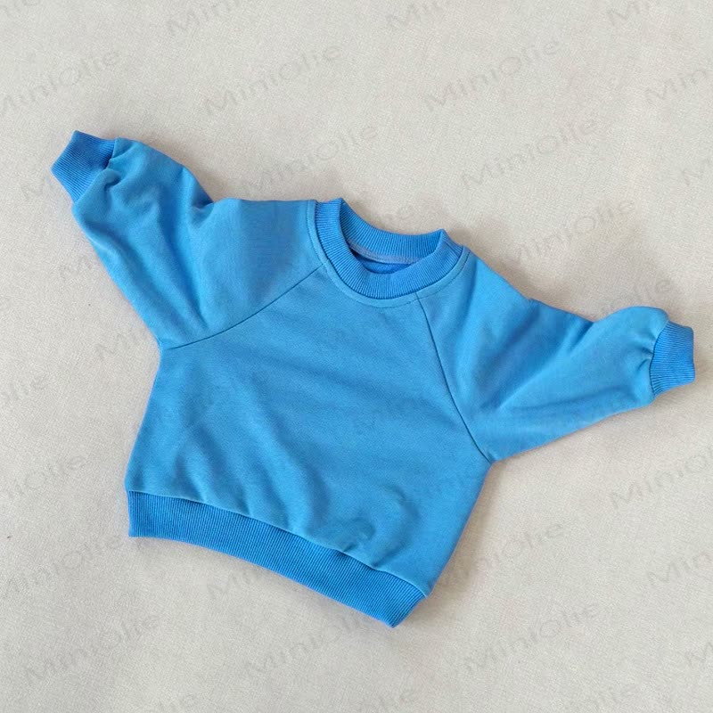 READ TO ME YOU PEASANT Baby Toddler Blue Sweatshirt - image 4