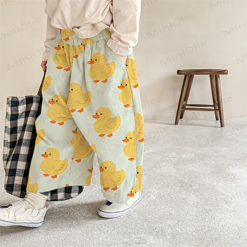 Baby Duck Green Pants - Green - 2-3T - image 1