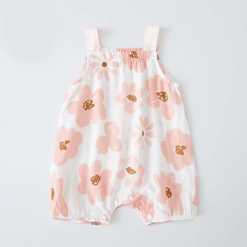 Baby Cotton Gauze Romper - Pink - 18-24M - image 5