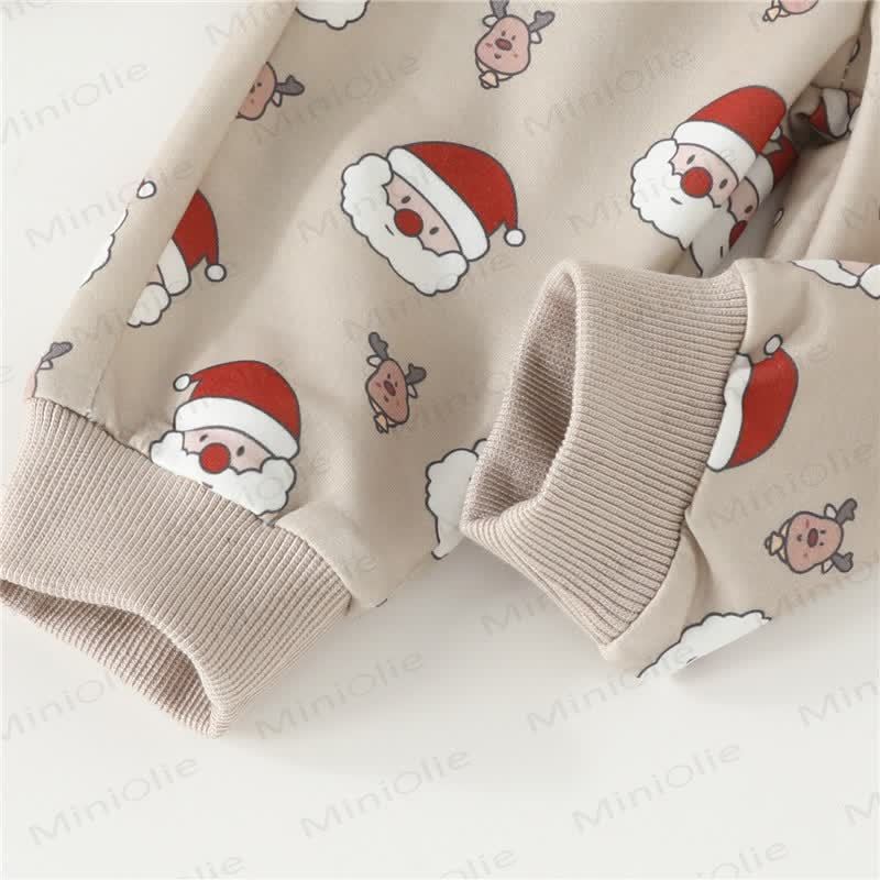 Baby Christmas Santa Claus Elk 2 Pieces Set - image 7