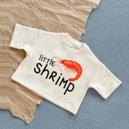 LITTLE SHRIMP Baby T-Shirt - White - 2-3T - image 1