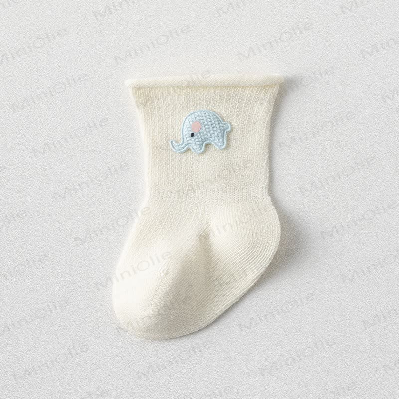 Baby Ice Cream Elephant Bunny Bear Socks - Elephant - 1-3T - image 10