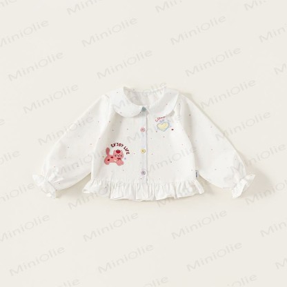 Toddler Girl Star Vest/White Shirt/Blue Jeans - Shirt - 10Y - image 9