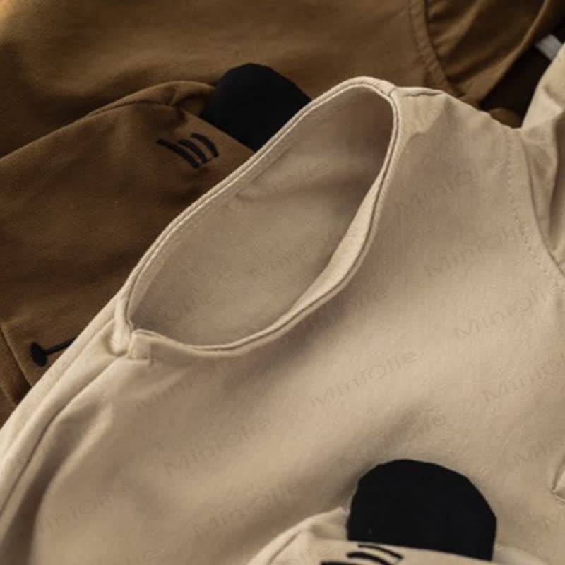 Baby Toddler Boy Bear Pocket Hooded 3-piece Set - image 6