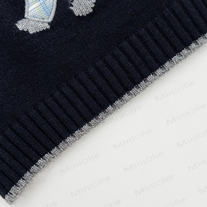 Baby Toddler Puppy Preppy Knit Vest or Striped Shirt - image 8