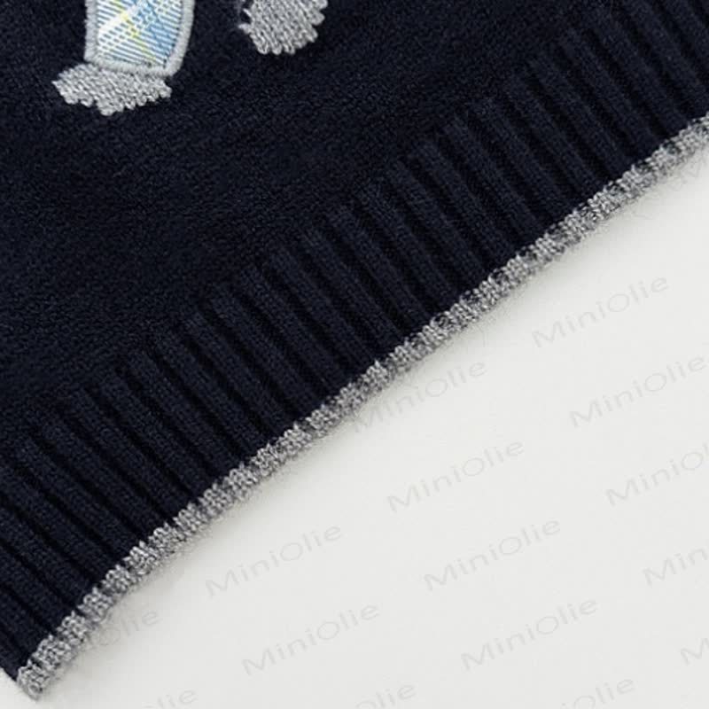 Baby Toddler Puppy Preppy Knit Vest or Striped Shirt - image 8