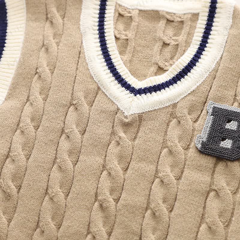 B Baby Toddler Boy Plaid 3-piece Set - image 13