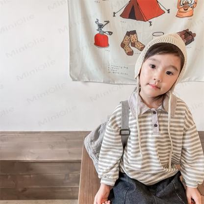 Toddler Polo Striped Casual Soft T-shirt - image 6