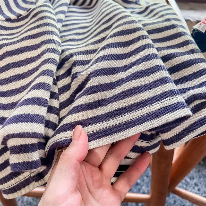 Toddler Polo Striped Casual Soft T-shirt - image 11