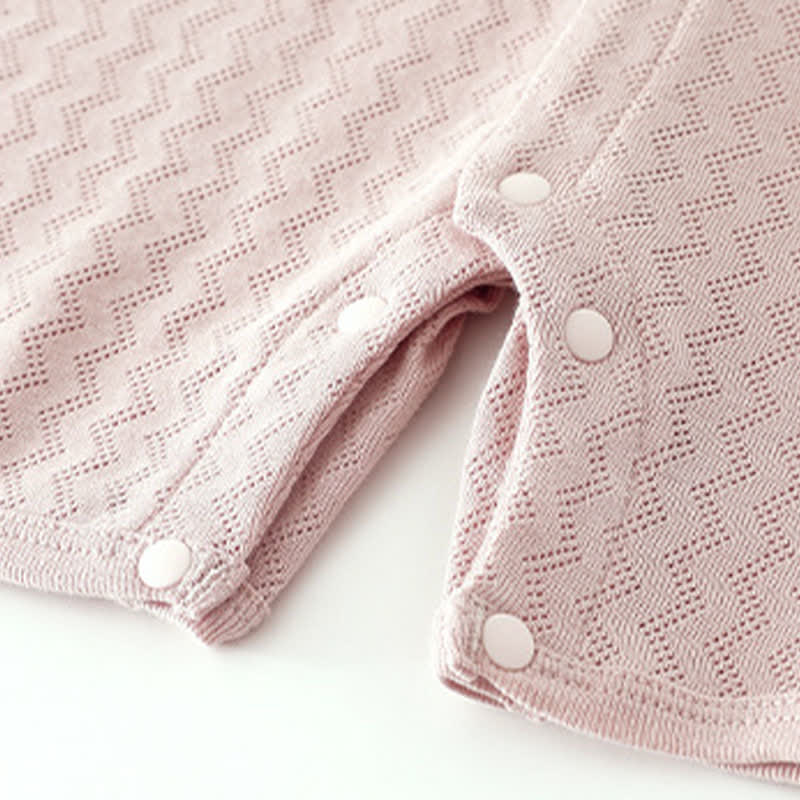 Baby Pure Cotton Textured Romper - image 8