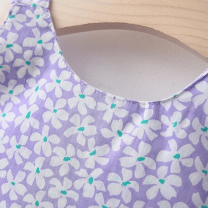 Baby Vibrant Flower Bow Dress with Hat - image 6