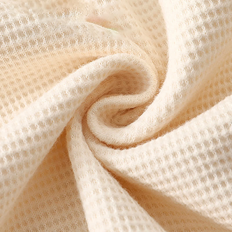 Baby Mushroom Patch Waffle Romper - image 12