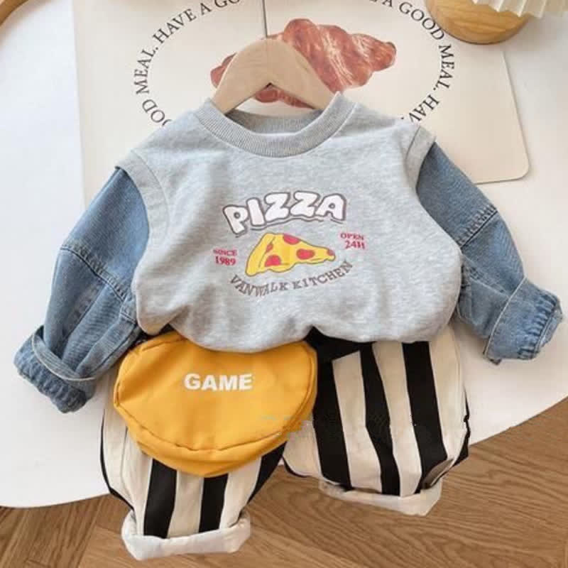 Toddler Vertical Striped Flower Tiger Pants - image 6