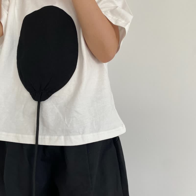 Toddler Balloon Patch Simple T-Shirt - image 5
