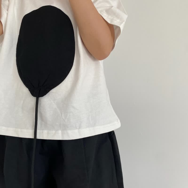 Toddler Balloon Patch Simple T-Shirt - image 5