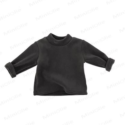 Baby Solid Color Fleece T-shirt - image 8