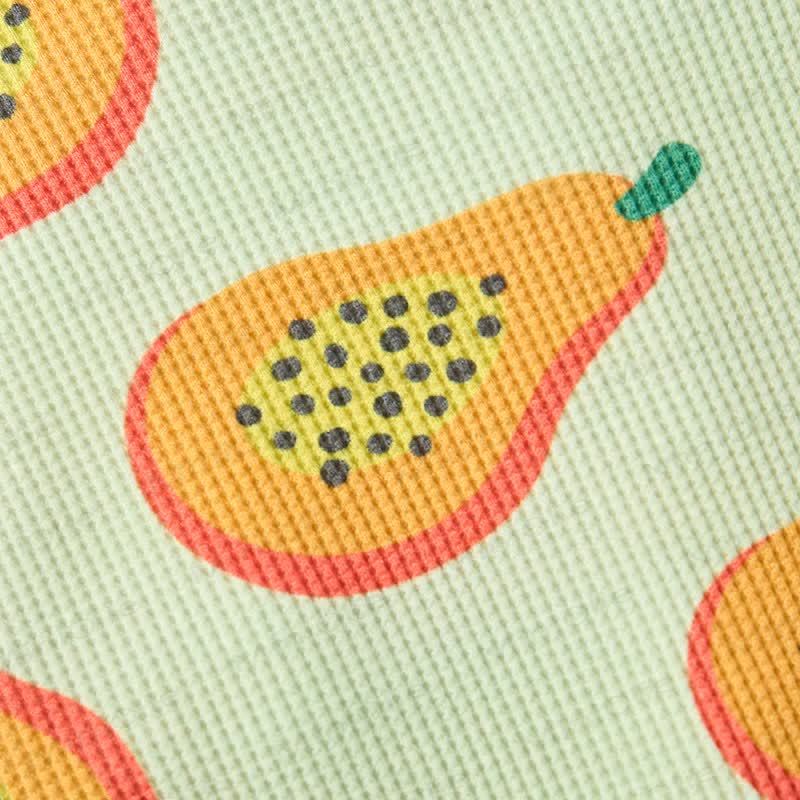 Baby Grey Green Papaya Waffle 2-piece Set - image 6