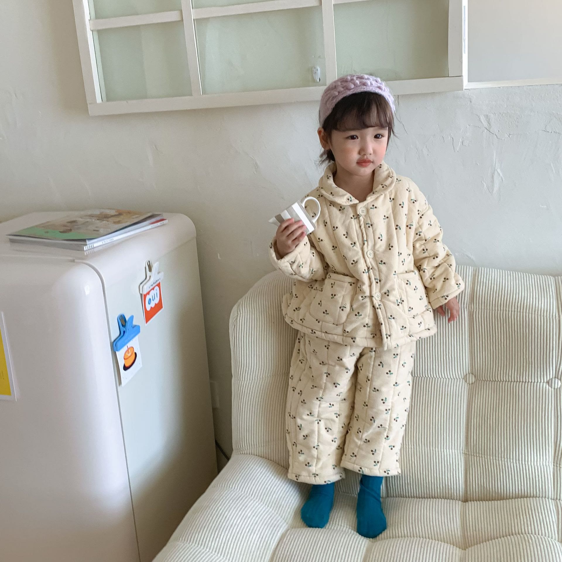 Quilted pajamas hot sale baby