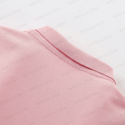 POLO Toddler Kid Heart Flower Pink Dress - image 4