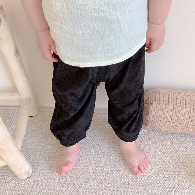 Baby Modal Solid Color Basic Soft Pants - image 18