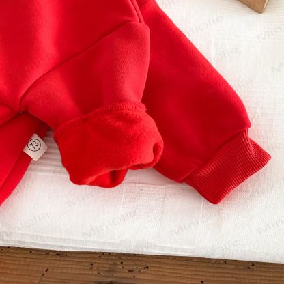 MERRY CHRISTMAS Baby Snowman Elk Santa Claus Hoodie - image 17