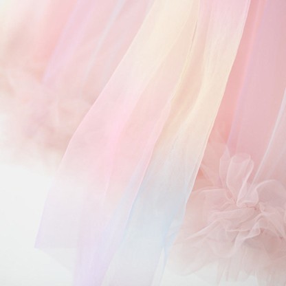 Toddler Glitter Bow Mesh Charming Dress - image 8